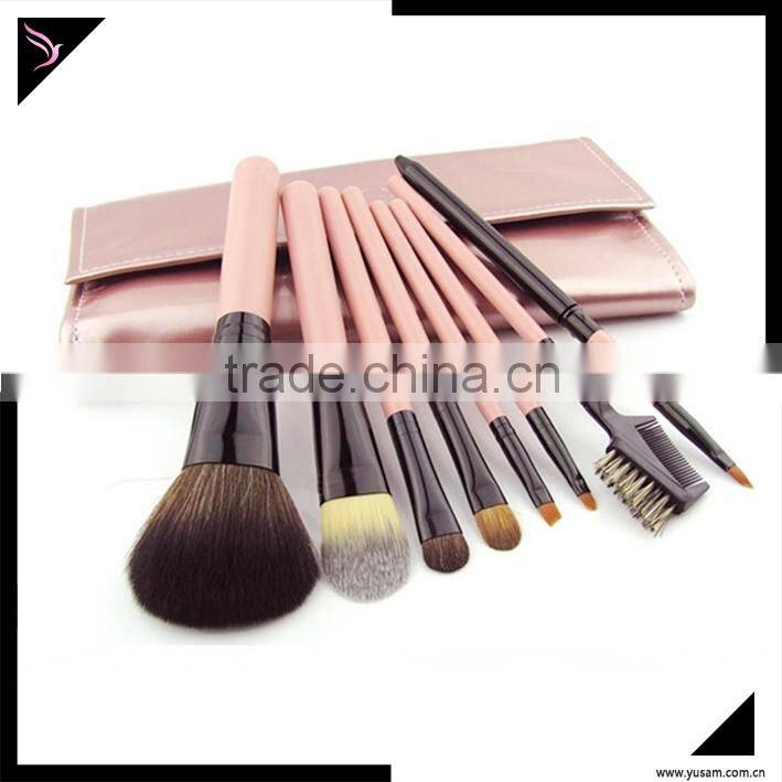5 pcs personalized makeup brush set
