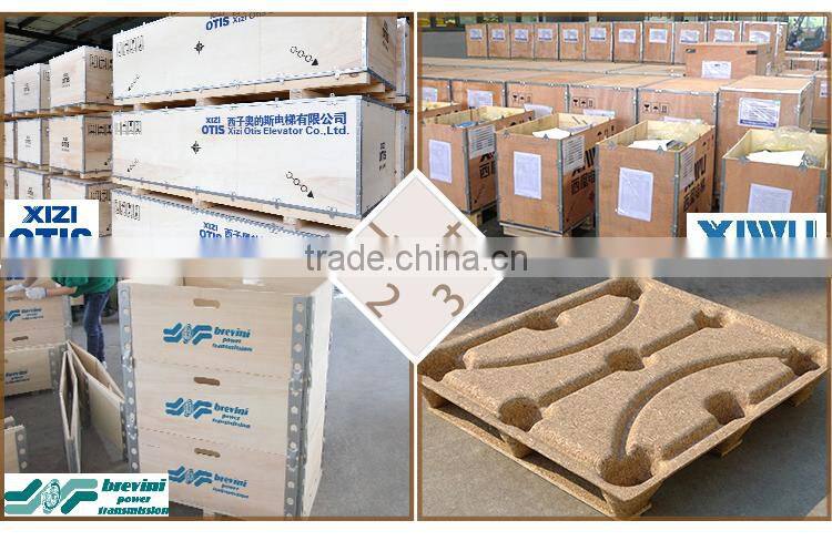 Plywood folded packaging boxes with 4 parts