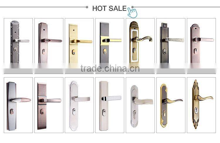 German hardware bronze square stainless steel lever door handle