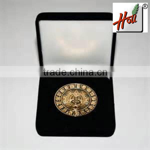 2015 Hot Sale Wooden Gold Coin gift boxes / wood box for coin HCGB8068