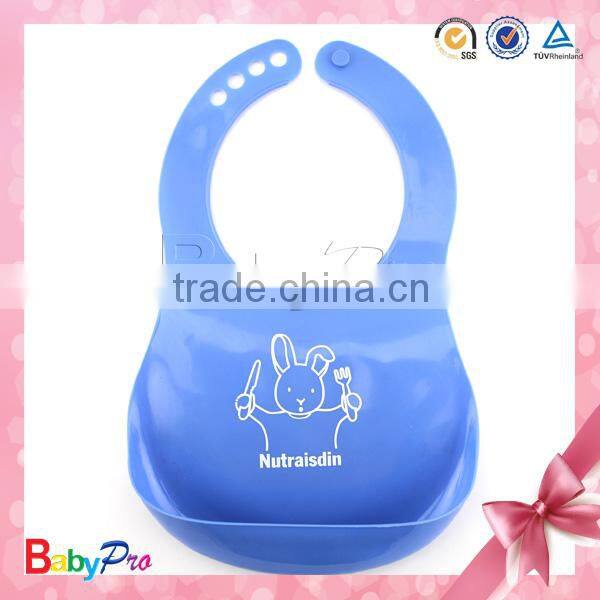 2014 Hot Sale Colorful Plastic Bibs For Toddlers Baby Plastic Bib