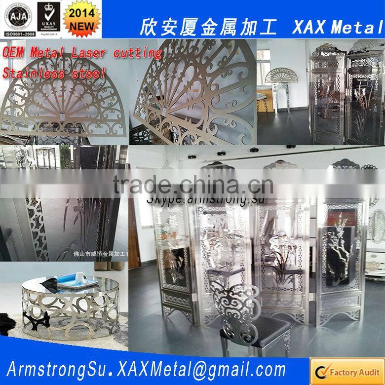 XAX09LC OEM ODM custom titanium ti gold rose yellow red silver metal Air Plasma Arc Cutting provider