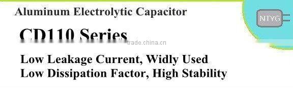 High quality aluminum electrolytic capacitor e-cap 220uf