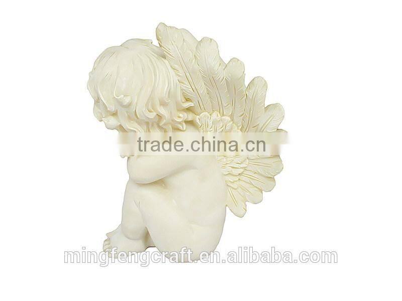 Polyresin Sleeping Angel Baby Fingures Decoration Crafts