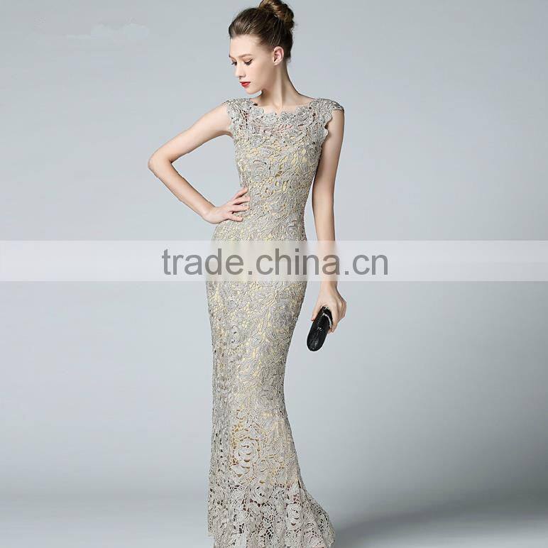 elegant one piece designer party dress imported from china