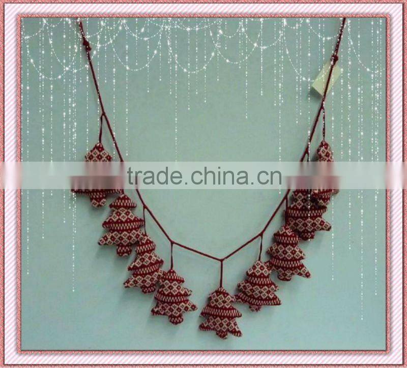 Trendy felt ornament stage decoration for christmas