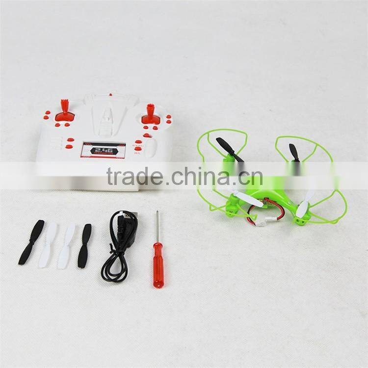 Best gift 2.4GHz 4ch 6 Axis Gyro a key roll hand throwing rc quadcopter drone toys with camera for choice