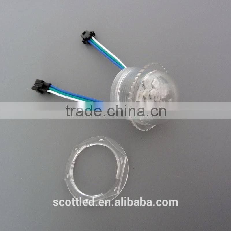 Cheap hot-sale 35mm pixel led amusement lights,9 leds