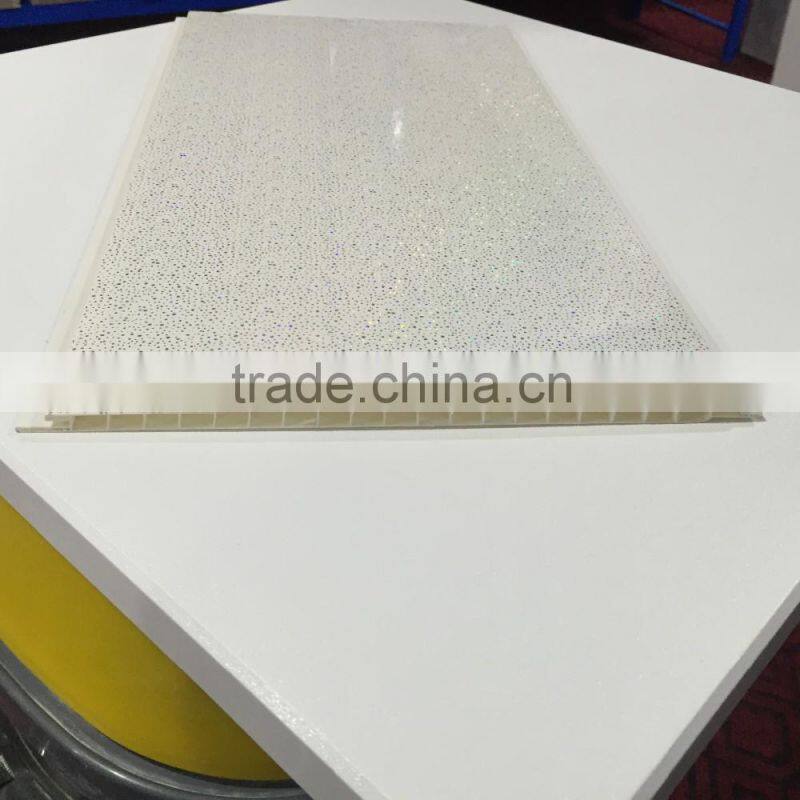 China factory waterproof building material pvc wall panels 250mm pvc ceilings for Algeria