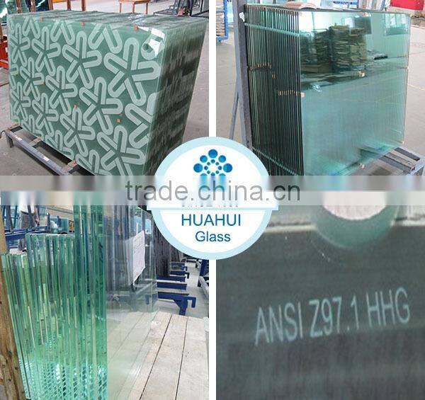 13.14mm glass canopy with ANSI Z97.1