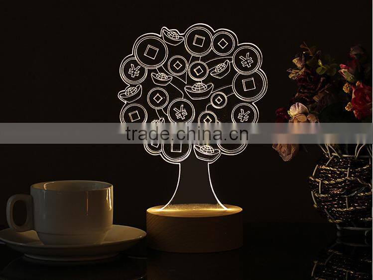 Wholesale Led 3D Light Table, Lamp light