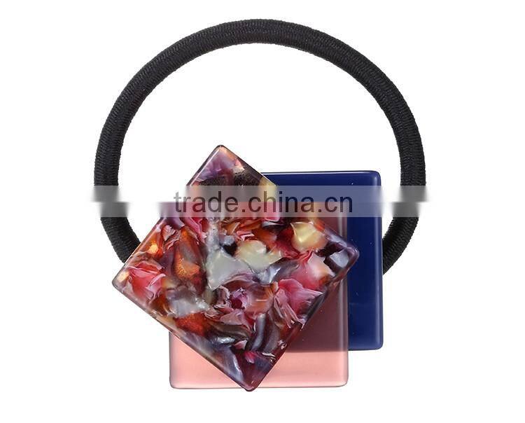 2014 fashion jewelry square acrylic accessory hair accessory for party