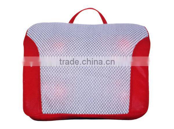 car and home infrared jade heated shiatsu massage pillow