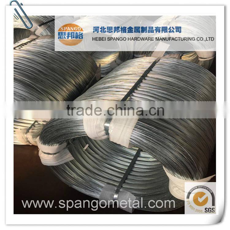 hot dipped galvanized Steel wire for armouring cable wire/size 5mm/made in China