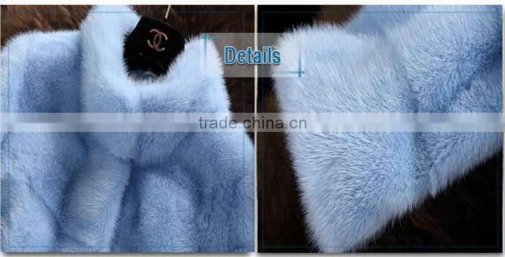 fashion design women clothes luxury artificial fur winter coat