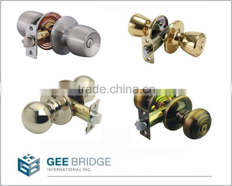 0110004 Die Cast Housing Security Door Rim Deadbolt Lock