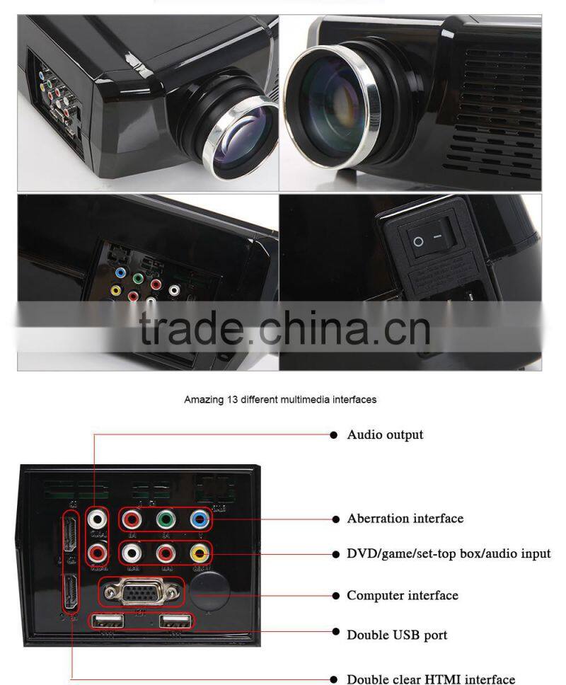 Factory price!! 2800 Lumen Multimedia Digital Projector
