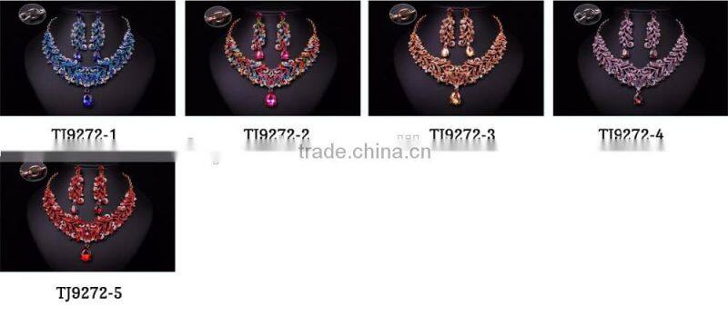2016 Wholesale bulk jewelry/Crown jewelry set for wedding/Personalized jewelry for women