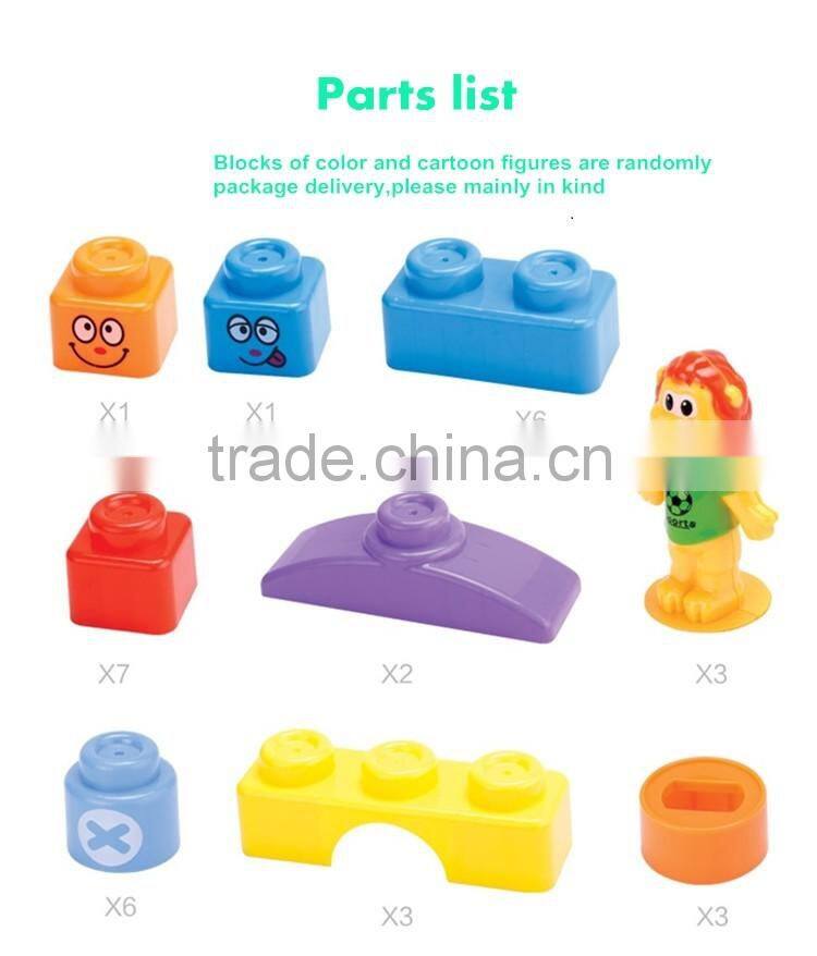 Funny Plstic Educational building block for children