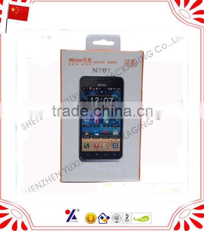 Hotsale factory price blister packaging case for iphone packaging / OEM /free sample
