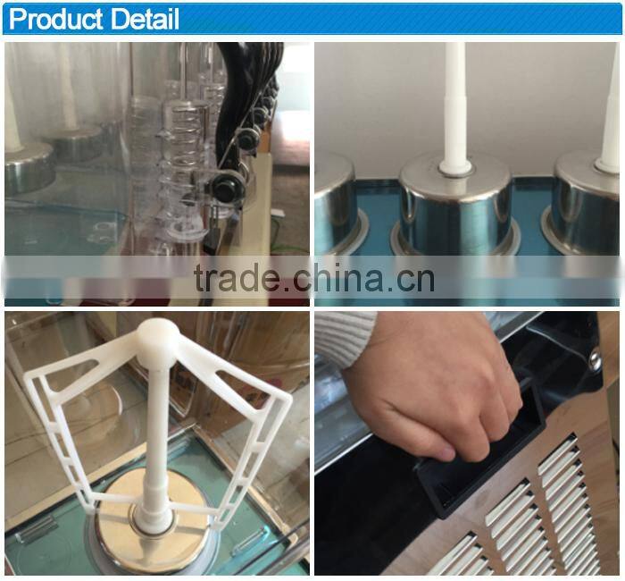 10L stainless steel panel add LED light ,spraying automatic juice machine for sale