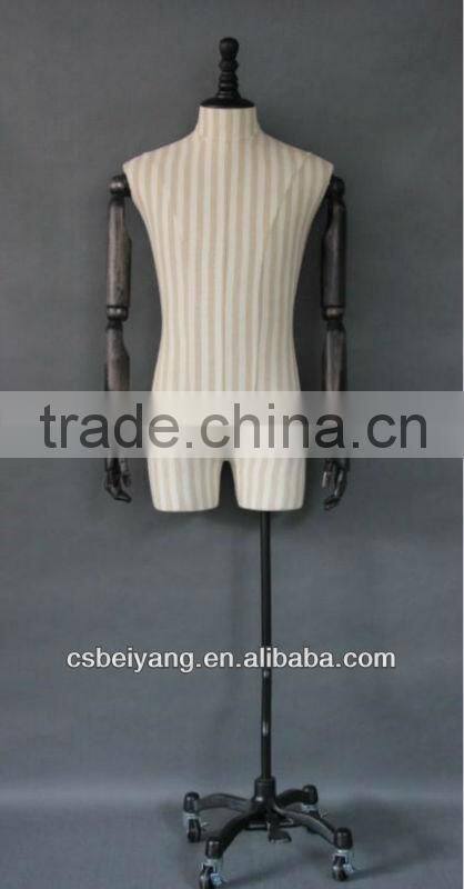 High quality wooden male mannequin for sale
