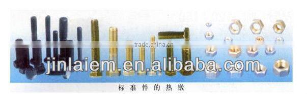 Best price IGBT generator heater induction hot forging machine for nails bolt nuts forging