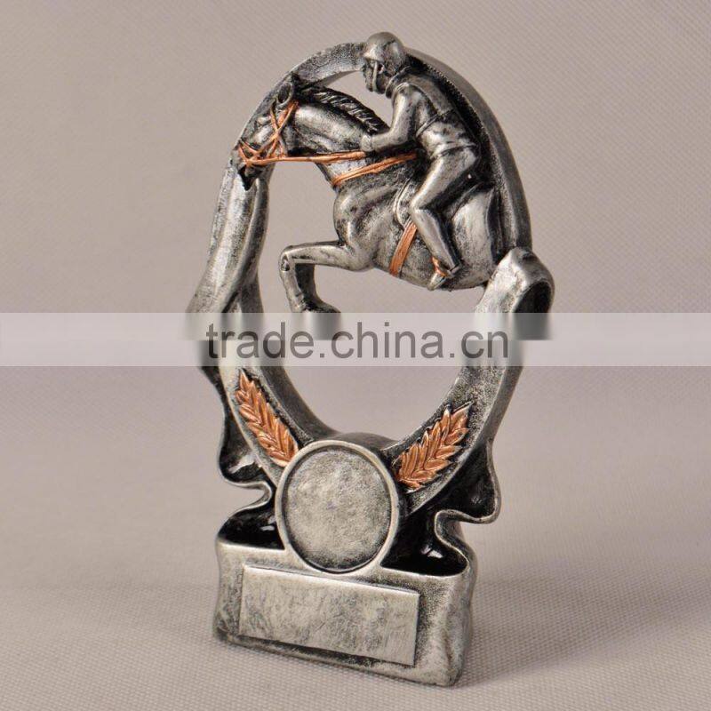 Horse racing souvenir trophy cup