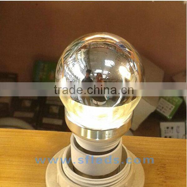 Shadowless oral 3W 5W brightness control smd warm white glass body E27/E26/B22 LED Bulb light