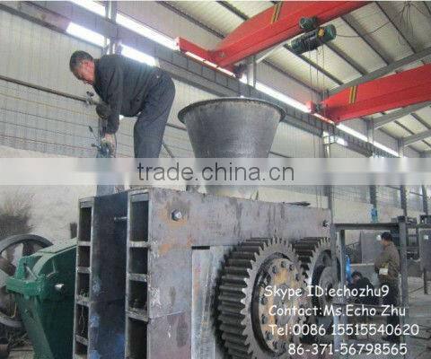 BBQ charcoal production machine coal briuqette extruder machine line 008615515540620