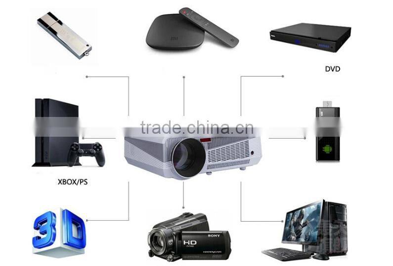 HDMI/TV Proyector Original LED-86+ 3000 lumens full hd TV Home Theater 3D HDMI 1280x800 LED86+ Video Movie Beamer