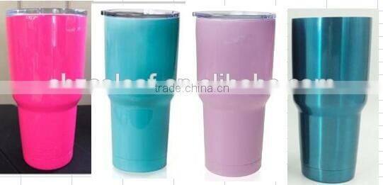 Tumbler Trail 30-oz 30-Ounce Double-Wall, Vacuum-Sealed Insulated Stainless Steel 30 Ounce Tumbler