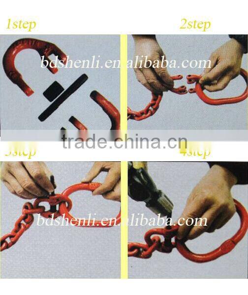 Yellow colour European type DSL G80 Alloy Connecting Links Hammerlock