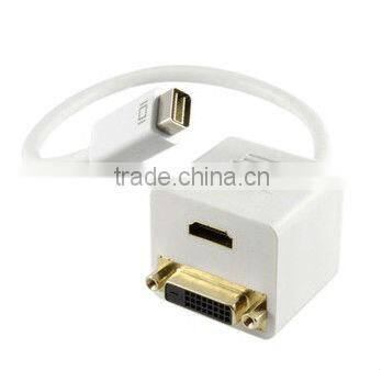 Mini-DVI to DVI Adapter Cable, Mini-DVI Male to DVI Female, 6 inch