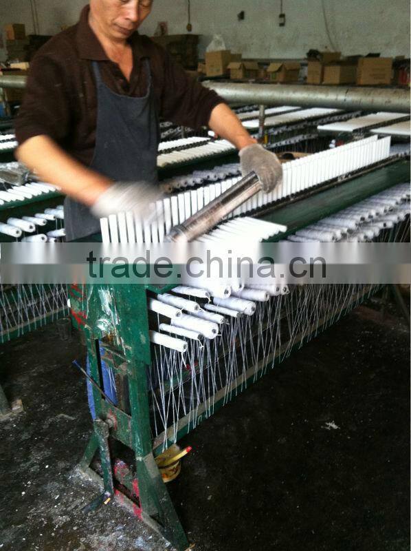 paraffin wax white plain candle