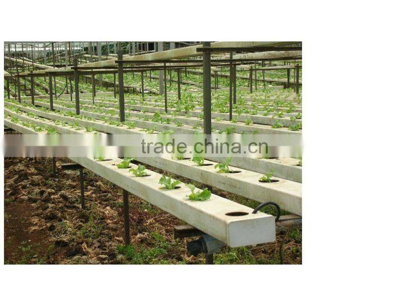 PVC square plastic pipe for Flowers