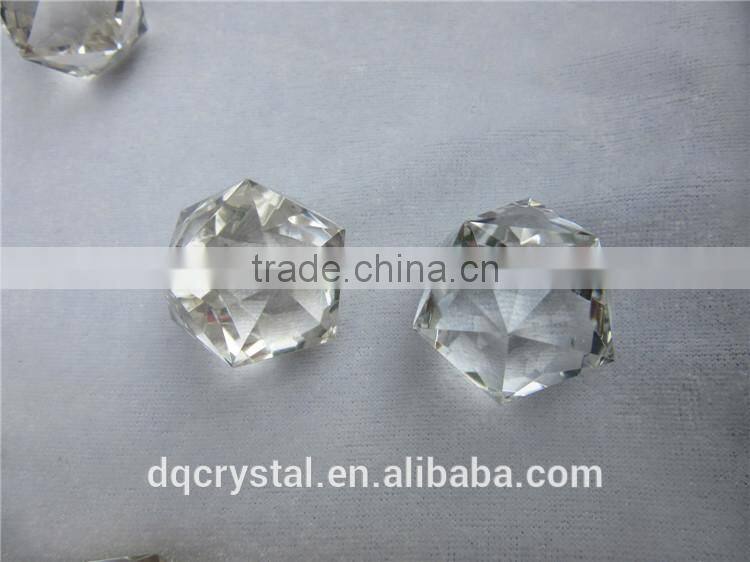 2015 appealing faceted crystal balls machine cut
