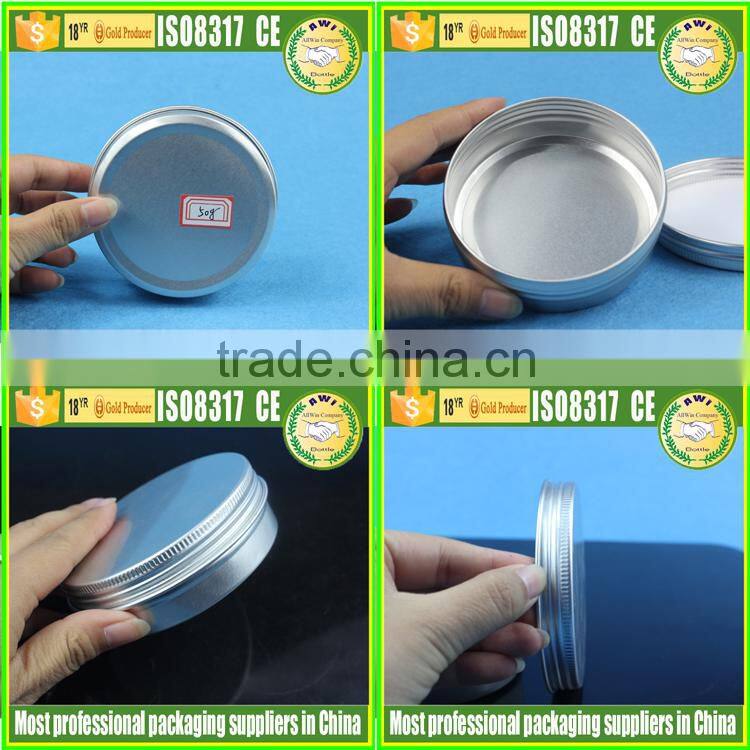 20g high quality Aluminum Tin Jar With Lid