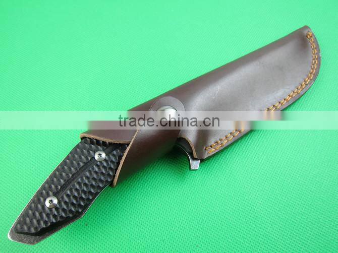 OEM outdoor combat knife with G10 handle