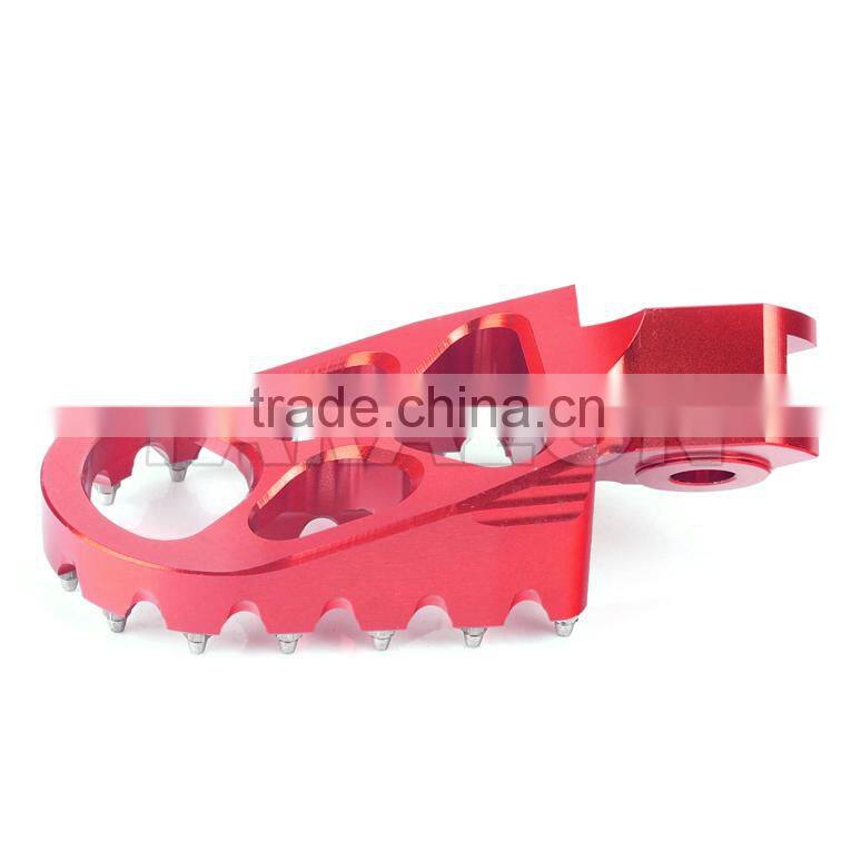 Suzuki Dirt Bike CNC Aluminum Footpeg Footrest Foot Pegs For RMZ250 2014