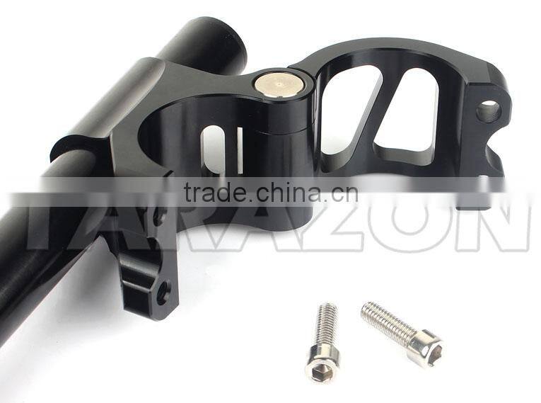 41mm Aluminum Adjustable Motorcycle Clip On Handlebars