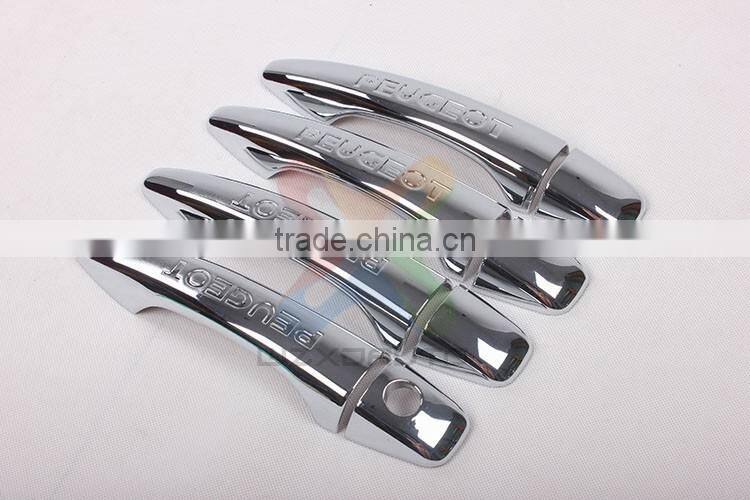 Chrome Door Handle Handles Cover Trim HANDLE COVER FOR PEUGEOT PG 2008