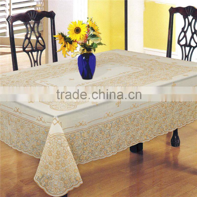 GOLDEN PVC TABLECLOTH-ZT-S8021A 137X182CM
