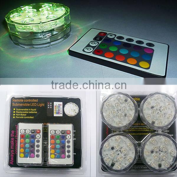 remote control led waterproof candle,remot control led submersible candle