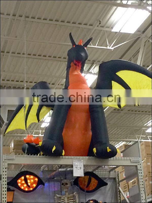 Halloween Inflatable Dragon for Outdoor Decoration