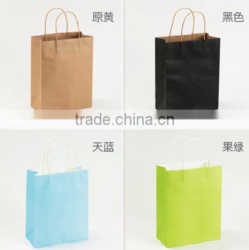 handle paper bag for makeup toiletry