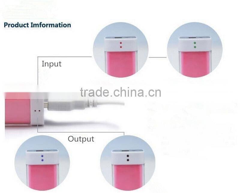 2015 Best Selling Products Lipstick Power Bank 2600mah