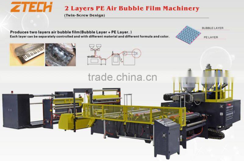 Ztech Factory bubble fim line manufacturers air bubble film machine