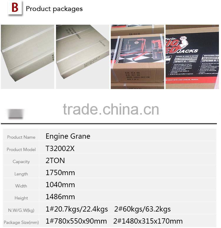 Torin BigRed Low Price 2Ton Engine Crane