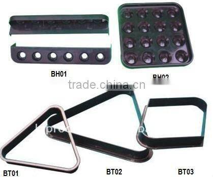 Snooker accessory billiard products Wooden 8 pcs pool cue table